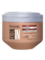 Recamier Hydra Repair bottle pour for quick, mess-free application.