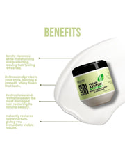 RECAMIER ingredients including biotin and oils support nourishment and shine.