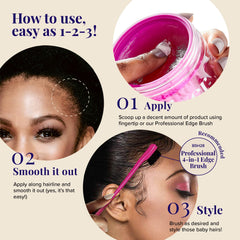 Red by Kiss Edge Fixer Biotin B7 infusion supports healthy edges.