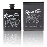 Red Dirt Hat Company Roam Free bottle front with citrus notes for daily wear