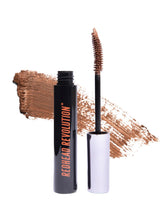 Redhead Revolution Gingerlash bottle, reddish-brown mascara for natural redhead tones.