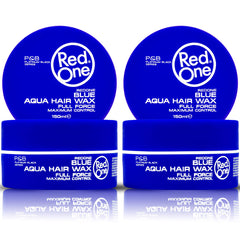 Redone Blue Wax Pack-2 displaying value duo for long lasting hold and easy styling