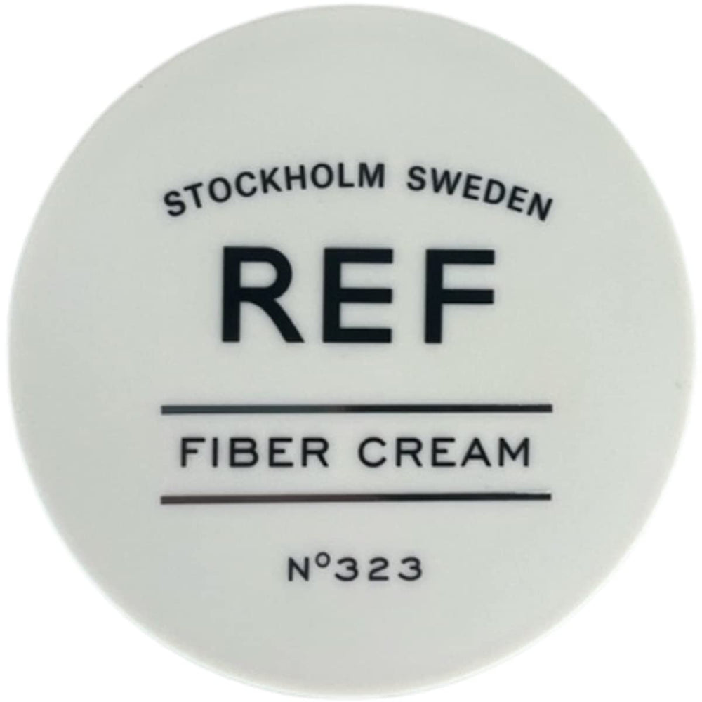 REF FIBER CREAM N°323 packaging highlights premium Swedish design for daily use