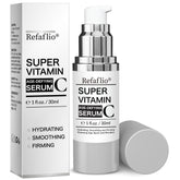 Refaflio Super Vitamin C Serum bottle for daily skincare.
