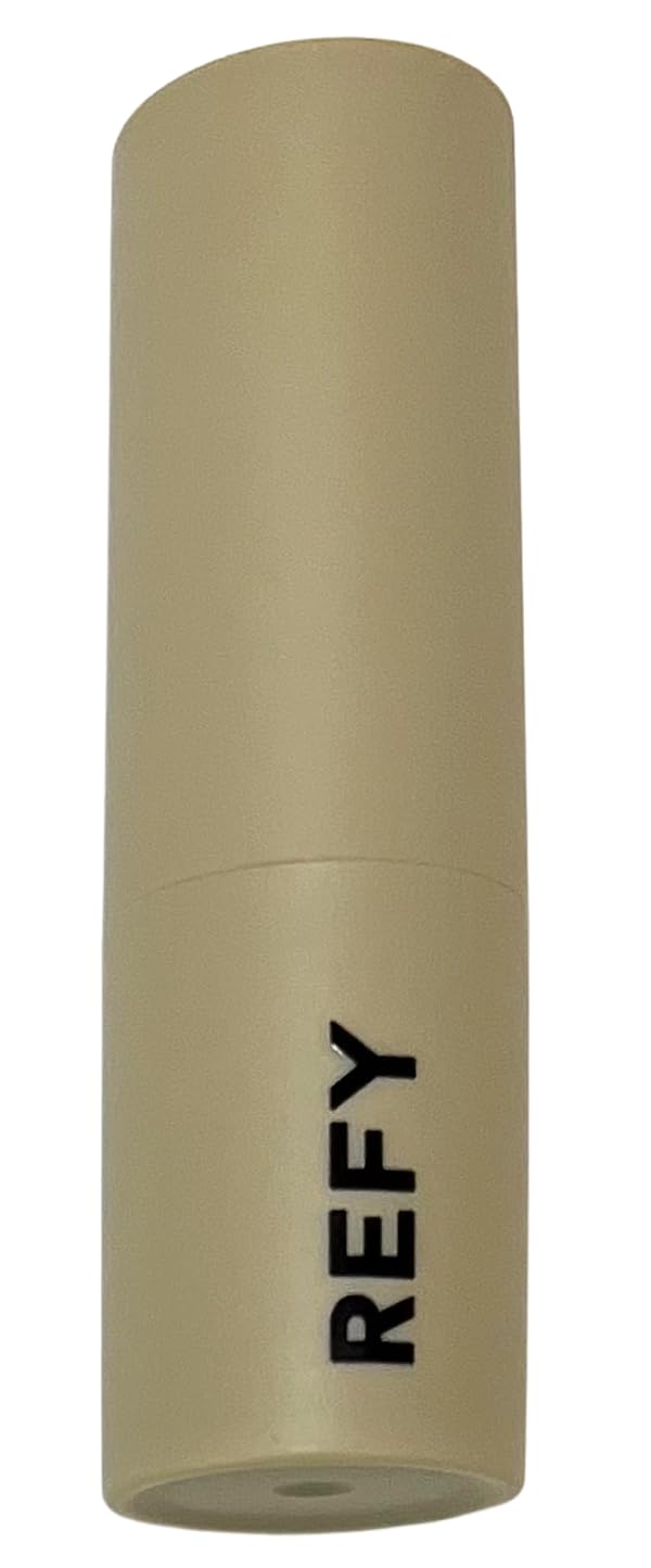 REFY Lip Blush Bloom on lips for a soft tinted, hydrating finish