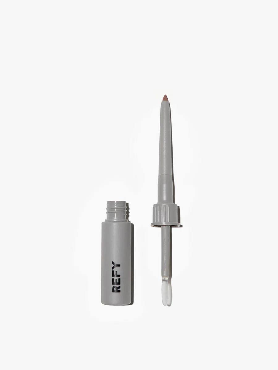 REFY Lip Sculpt in Fawn: precise lip liner with setting formula for long-lasting matte finish.