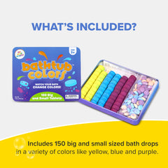 Regal Games Kid Made Modern bath color tablets purple deliver vibrant fizz and imaginative color blending.