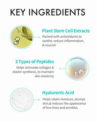REJURAN Advanced Cream massaged into skin for a lifted, hydrated appearance.