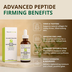 Dropper delivering serum showing easy nightly use for smoother skin