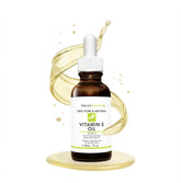 RejuveNaturals Vitamin E Oil bottle on shelf for nourishing, lightweight hydration