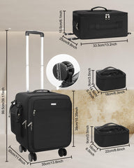 Relavel 360-degree wheels enable smooth movement across studio floors.