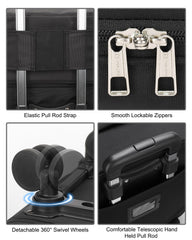 Relavel three-in-one design makeup case shows modular versatility for travel and studio use.