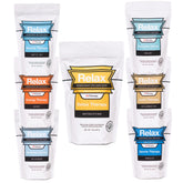 Relax Spa & Bath RX Therapy Muscle blend pouch for soothing post-workout recovery soak