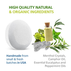 Relaxcation camphor oil steamer with a sharp, comforting scent.