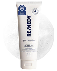 Remedy Science ceramide cleanser bottle pour for gentle, hydrating cleanse