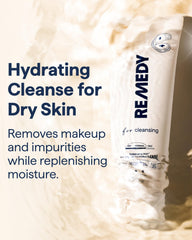 Remedy Science ceramide complex on skin after cleansing for soft, balanced feel