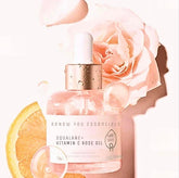 ReNew You Essentials squalane rose serum bottle locks in moisture and brightens skin.