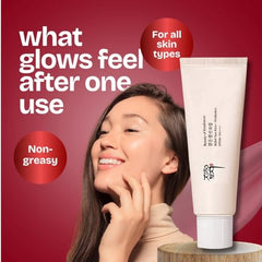 Renforcer Relief Sun texture absorption image demonstrates quick sink-in protection for busy mornings.