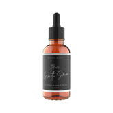 Rennora Beauty hair growth serum bottle highlighting premium herbal formula for scalp vitality.