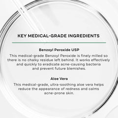 Replenix acne cleanser foaming lather demonstrates effective cleansing