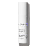Replenix Anti-Aging Retinol 5X bottle on a clean surface for daily rejuvenation.