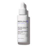 Replenix Anti-Aging Serum bottle front shows a compact design for smoother skin