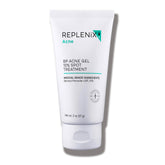 Replenix benzoyl peroxide acne gel bottle for targeted blemish spot treatment