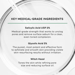 Gly-Sal acne pad close-up showing pre-soaked wipes for quick cleansing.