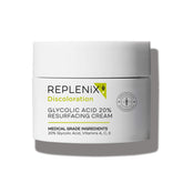 Replenix Glycolic Acid 20% bottle closeup for smooth exfoliation