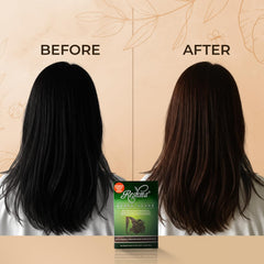 Reshma Beauty instruction manual guiding at-home coloring