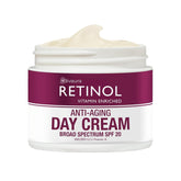 Retinol LIVAURA Day Cream jar on a clean surface for daytime hydration.