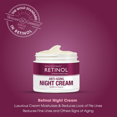 Retinol LIVAURA night-cream packaging image conveys premium care and hydration.