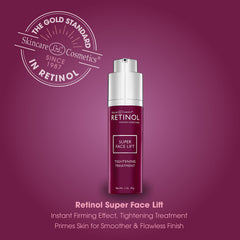 Targeted neck and decolletage area shown for smoother, firmer appearance.