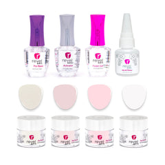 Revel Nail Dip Powder Starter Kit base coat for easy at-home manicures