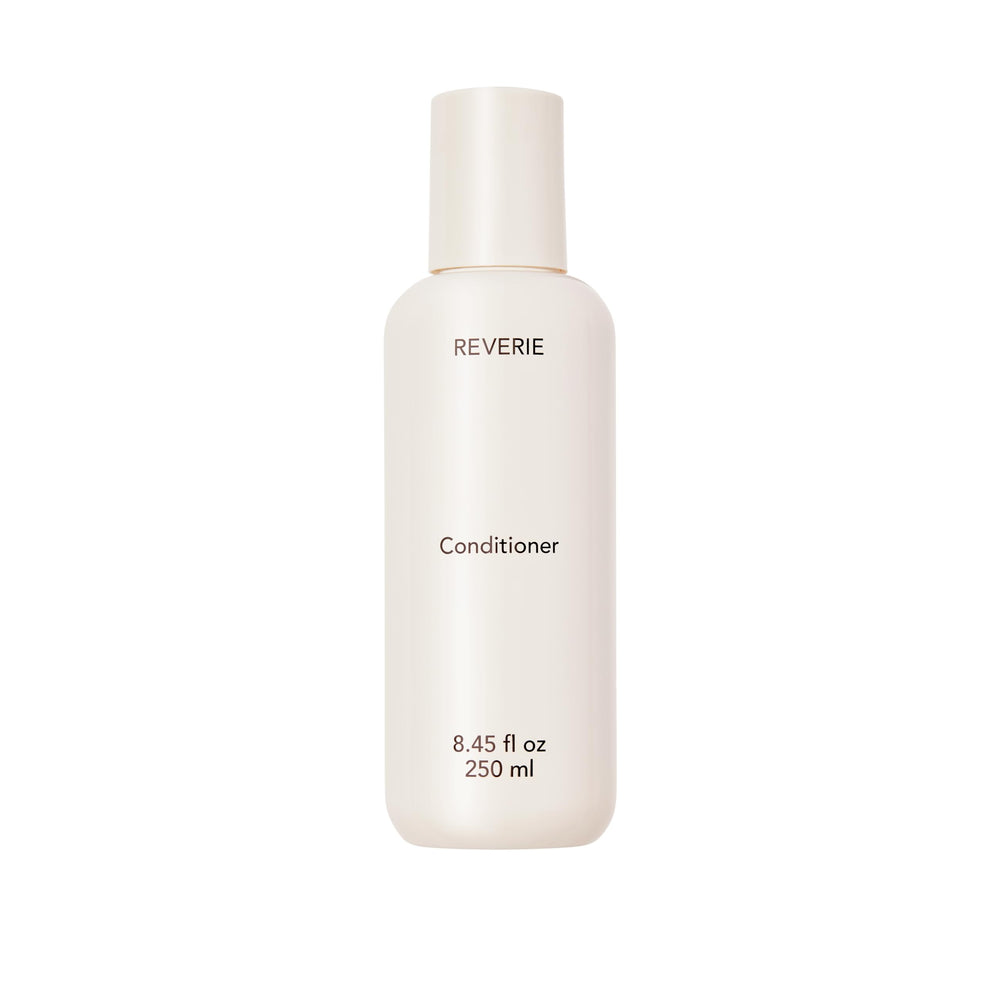 REVERIE conditioner bottle for silky, hydrated hair