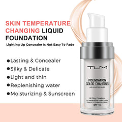 REVIGLAM ReviGLam TLM close-up swatch highlighting lightweight texture and natural finish.