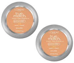 Revitalift True Match powder compact Fresh Beige W4.5 glides for a natural finish.