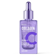 RevitaLux collagen-niacinamide serum bottle with sleek packaging, promoting universal hydration.