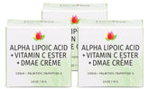 Reviva Labs DMAE Cream neck and face jar shows rich texture with firming potential