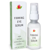 Reviva Labs firming eye serum bottle for smoother eye contours.