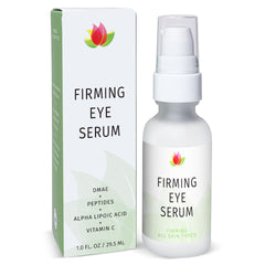 Reviva Labs firming eye serum bottle for smoother eye contours.