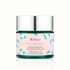 RéVive ArtJar night cream lid close-up showing premium packaging for gifting