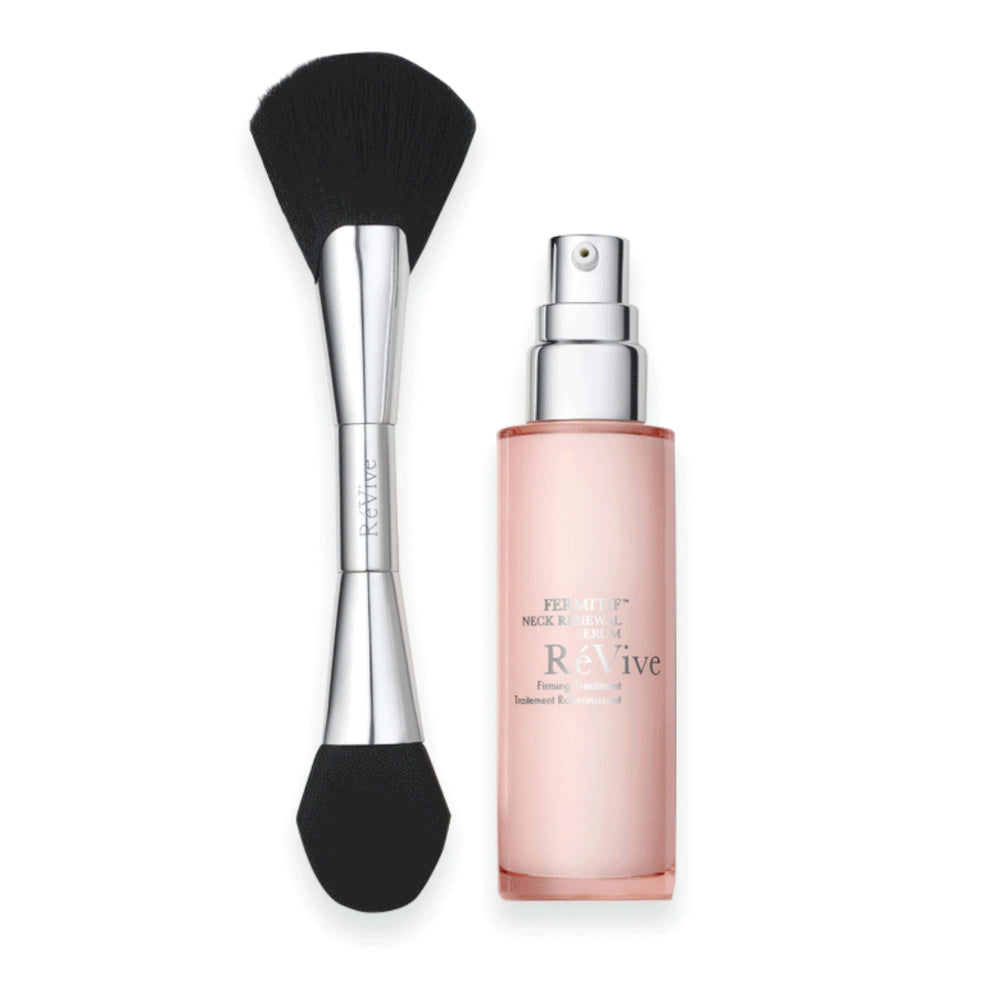 RéVive Fermitif neck serum bottle shown for firming neck care.