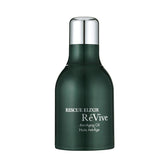 RéVive Rescue Elixir bottle close-up signaling premium overnight hydration.
