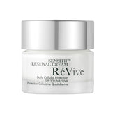 RéVive Sensitif Renewal Day Cream packaging highlights premium hydration protection