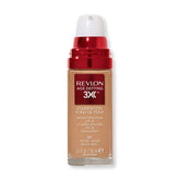 Revlon Age Defying 3X Foundation bottle in Honey Beige with SPF 30.