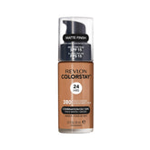 REVLON ColorStay Rich Ginger bottle showing oil-free, long-wear coverage