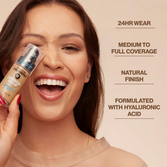 Revlon ColorStay Sun Beige 392 swatch on skin for shade accuracy