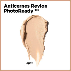 Revlon Concealer Stick Light 002 swatch blends smoothly on skin.