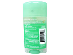 Compact travel-size Mitchum packaging highlighting on-the-go freshness.